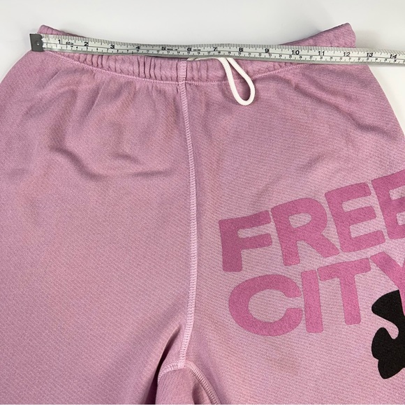 Freecity Superfluff Lux OG Rose Water Splash Pink Dove Shorts Women's Sz XS New - Picture 4 of 9